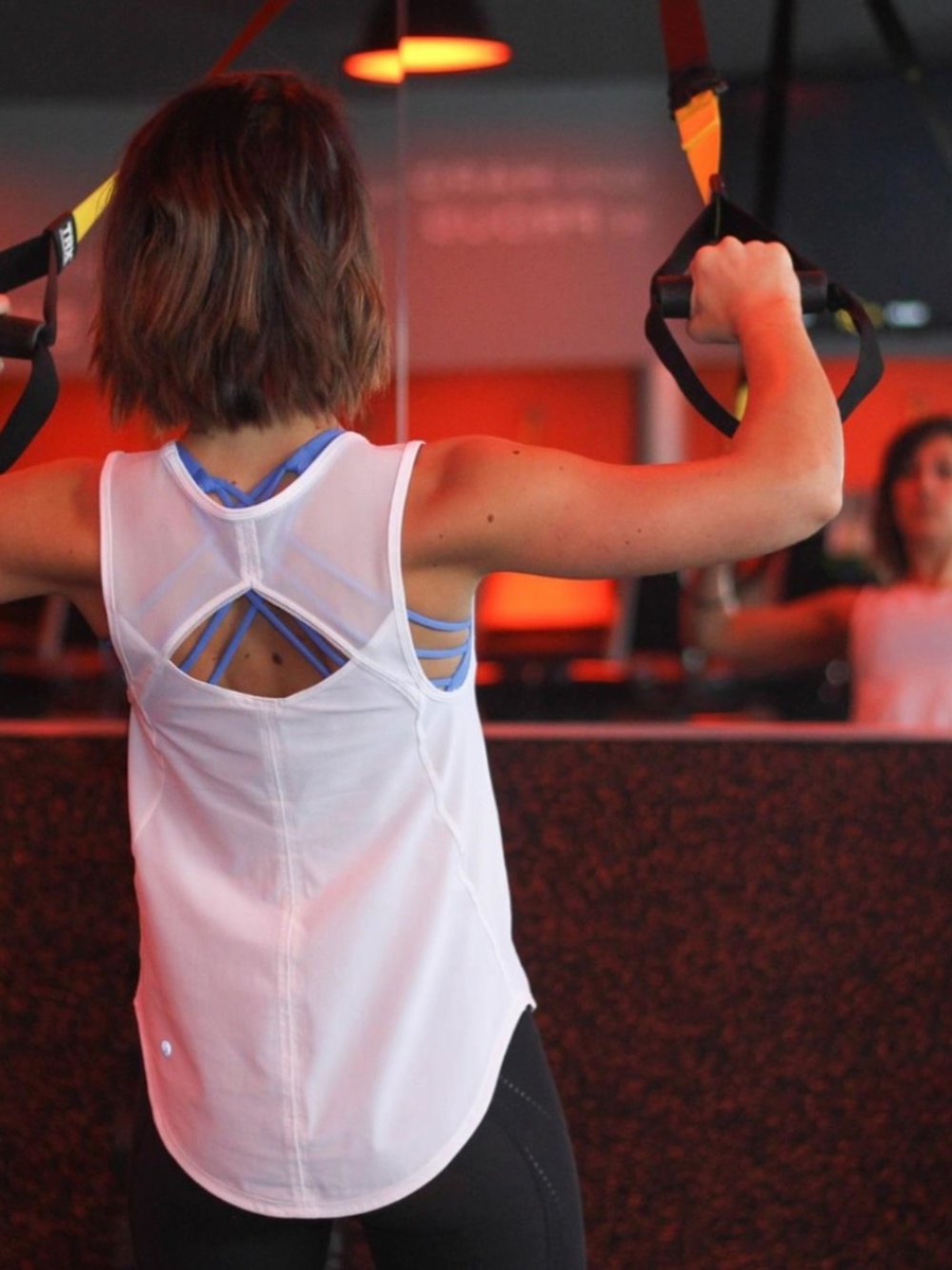 NWT $58 Lululemon Sculpt Tank White